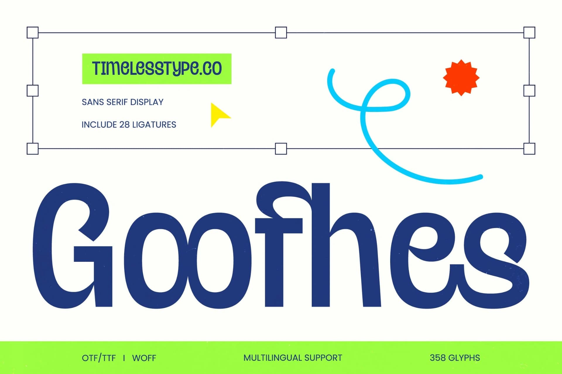 Preview 1 for Goofhes - Sans Serif Display