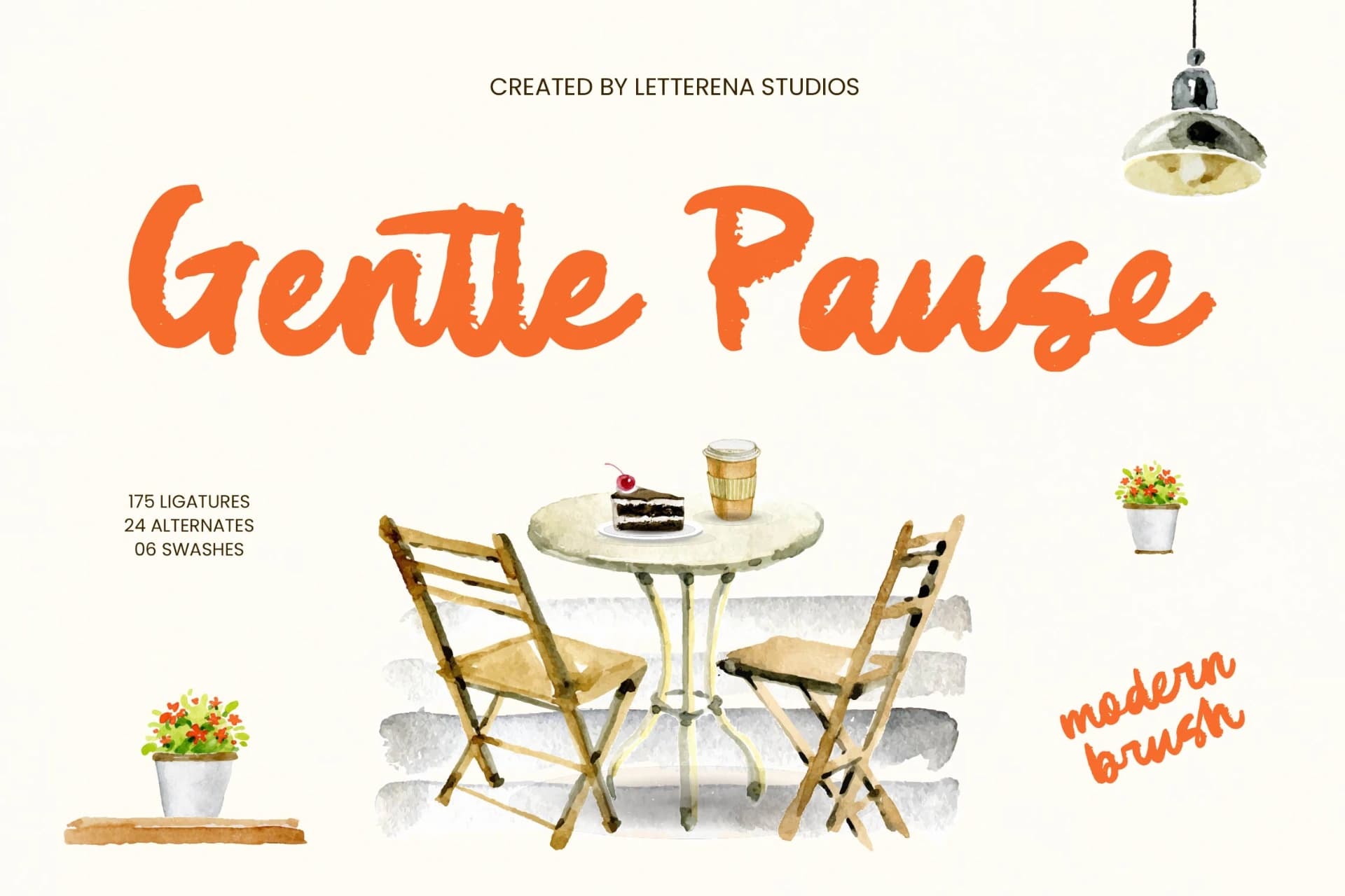 Preview 1 for Gentle Pause - Modern Brush