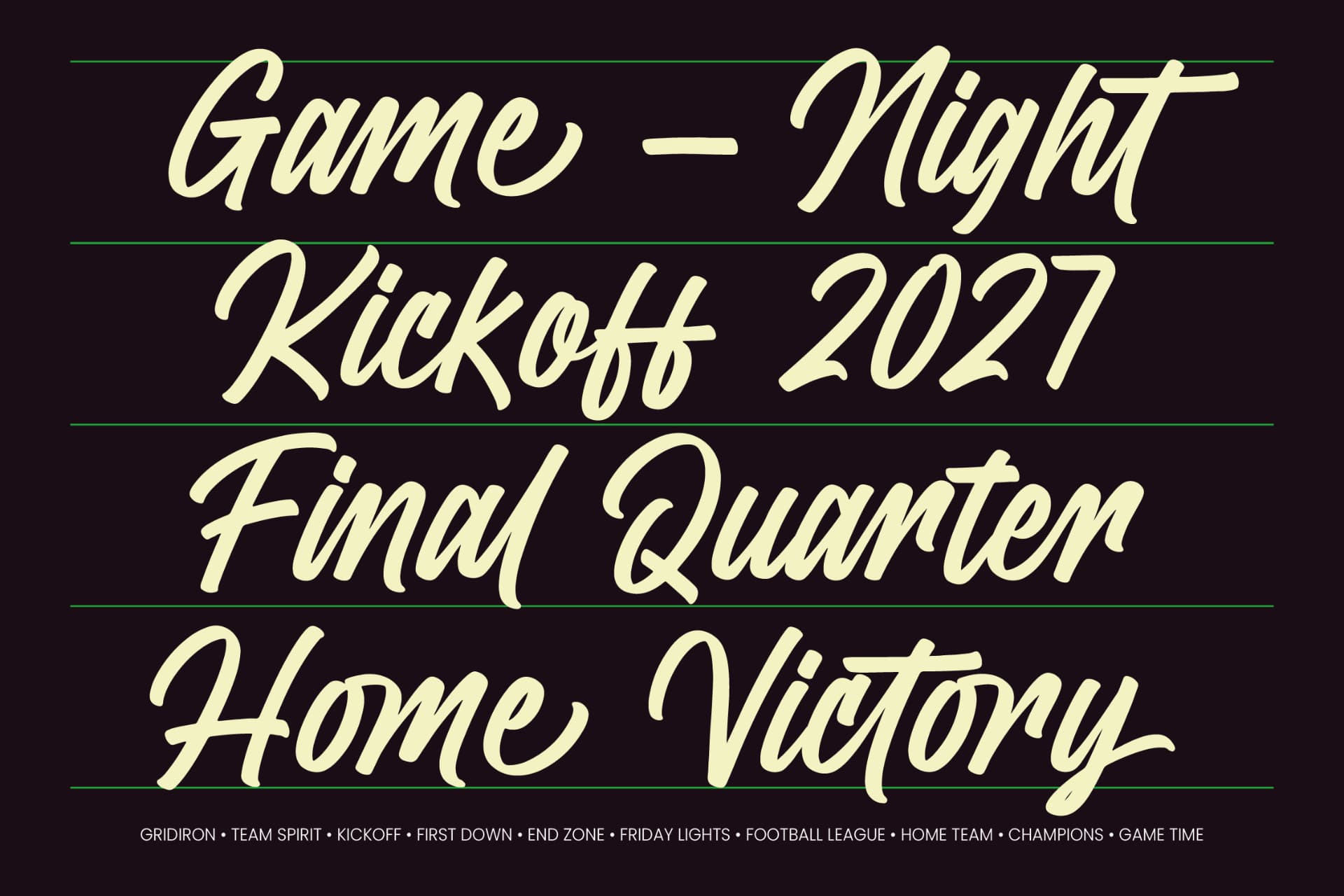 Preview 4 for Yorklend - Modern Bold Handwritten