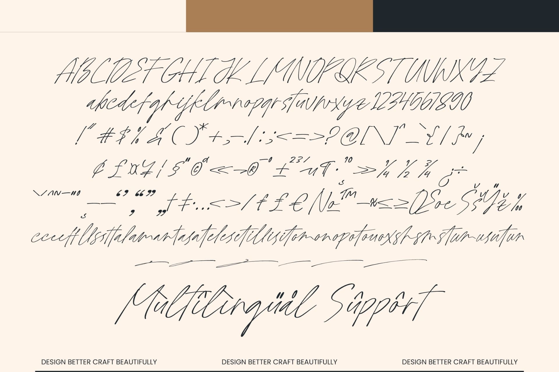Preview 10 for Nathing Still - Stylish Calligraphy