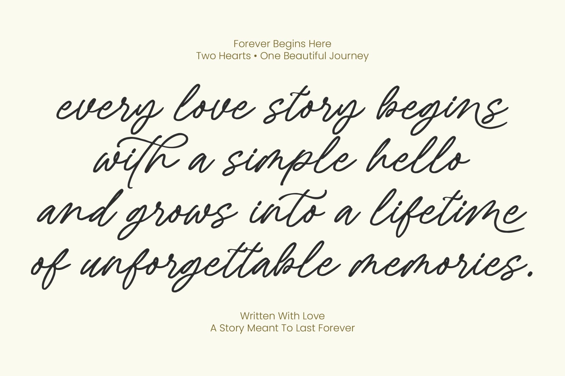Preview 8 for Arabella Rentharis - Elegant Calligraphy Script