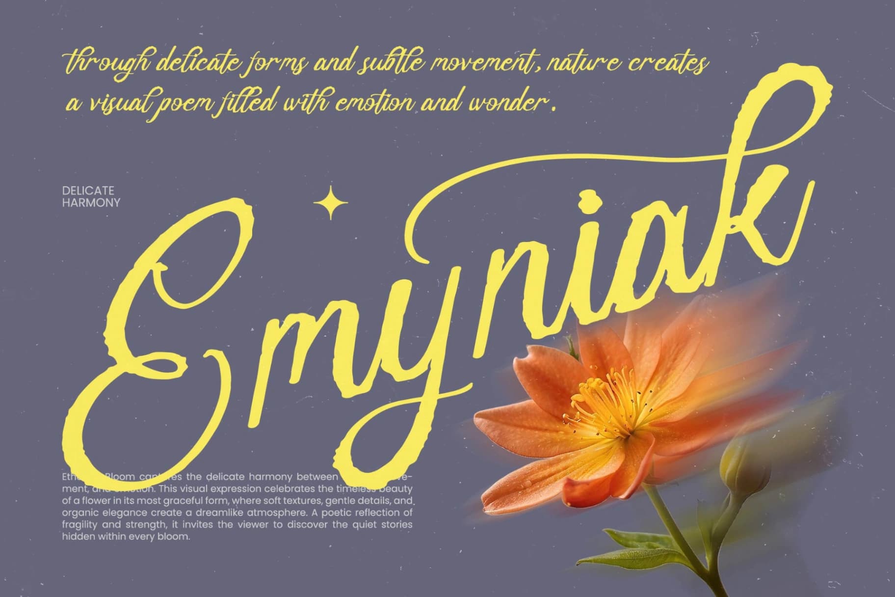 Preview 9 for Delegatt Textured - Elegant Textured Script