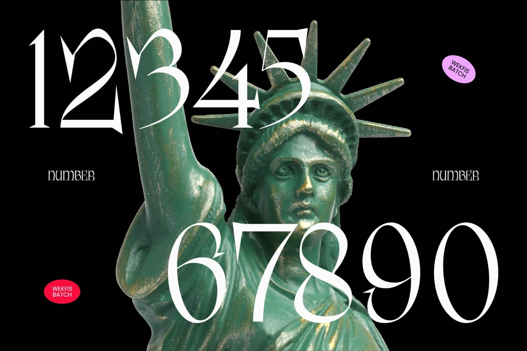 Preview 5 for Wekfis Batch - Display Serif Typeface