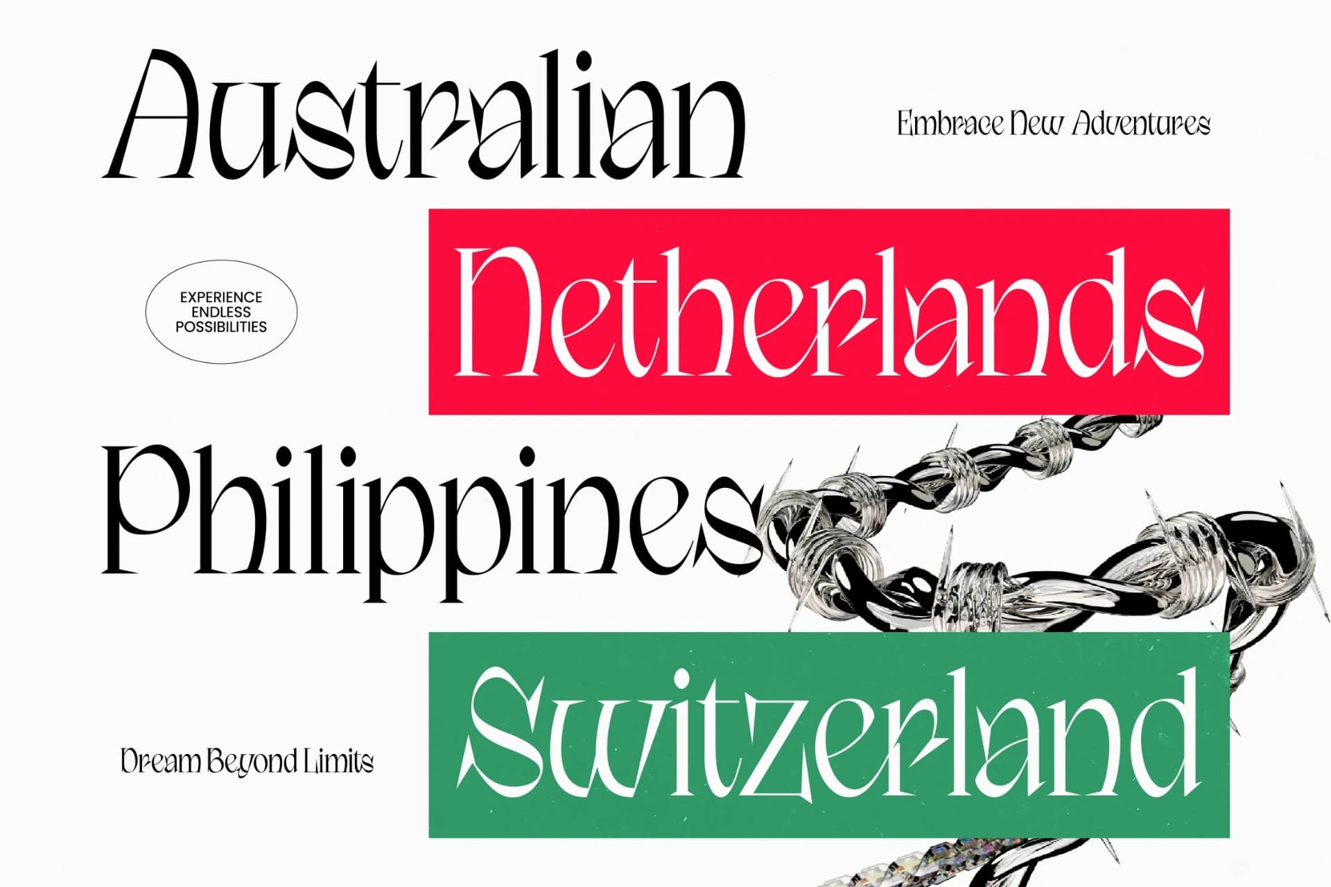 Preview 4 for Wekfis Batch - Display Serif Typeface