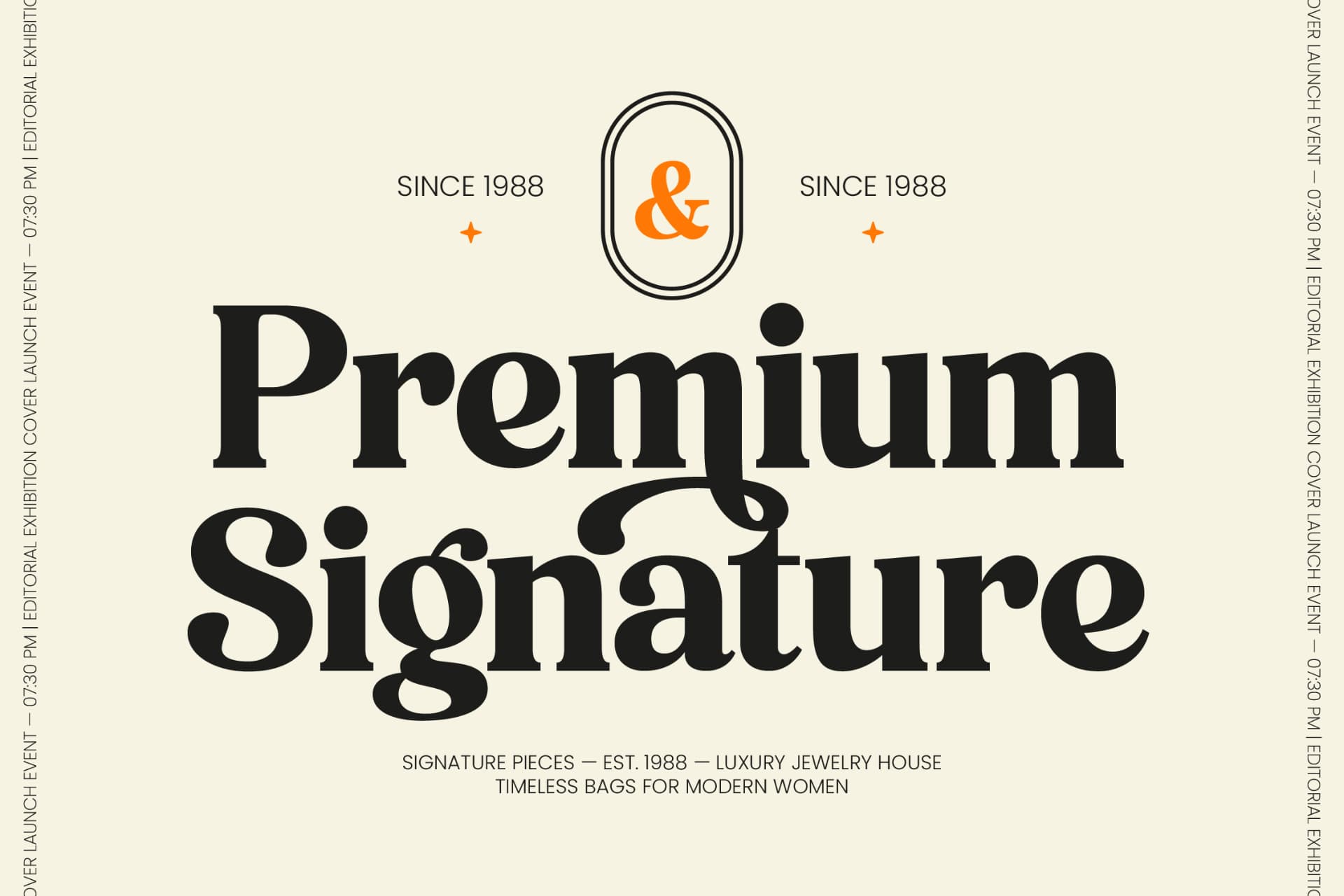Preview 2 for Perfect Masters - Decorative Display Serif