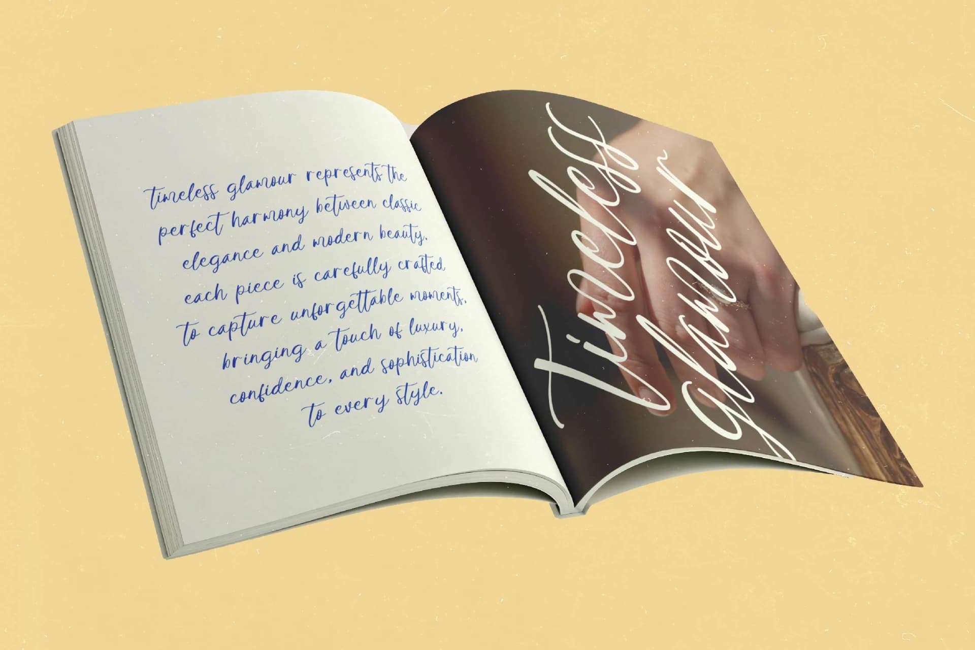 Preview 3 for Sofithanks - Modern Script Font