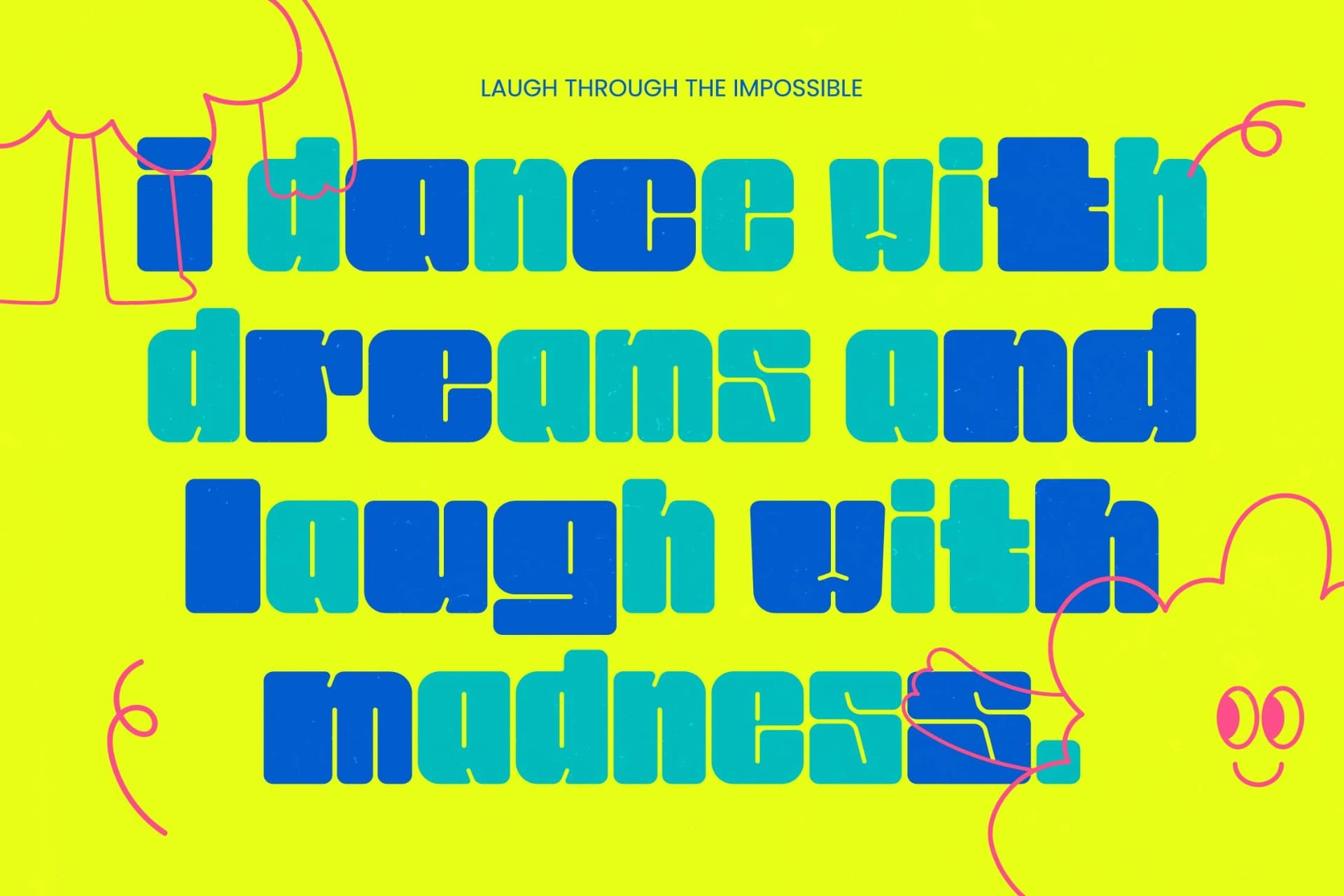Preview 4 for Joy Rush - Sans Serif Display Font