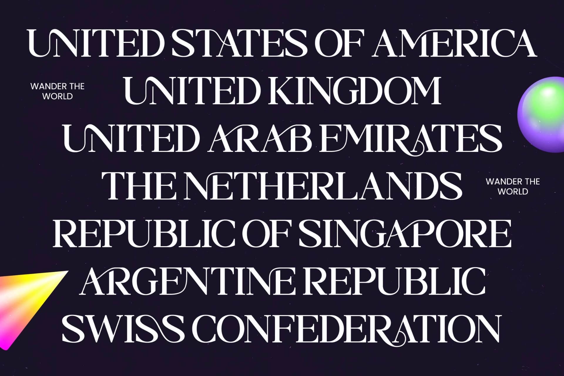 Preview 4 for Beyond Ordinary - All Caps Serif Display