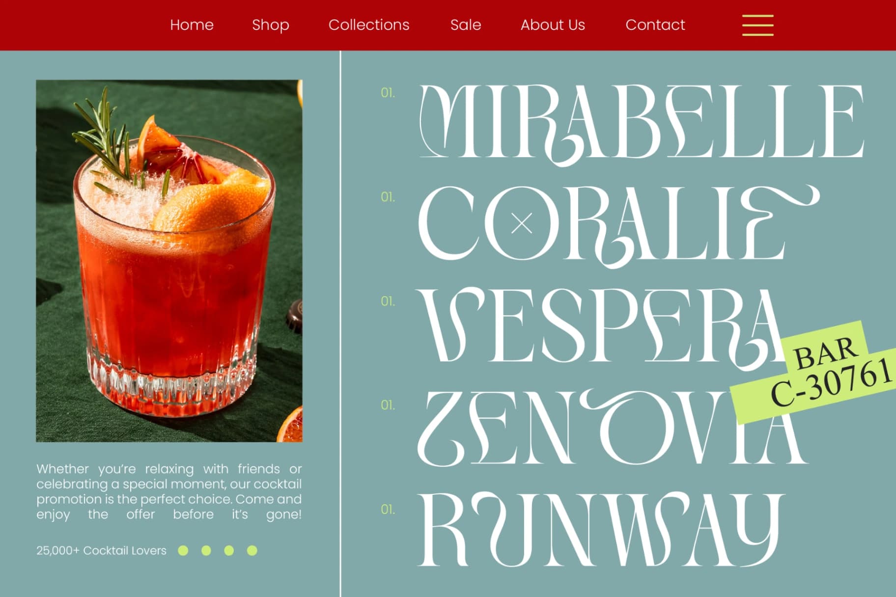 Preview 6 for Magnolia Nocturne - Modern Editorial Serif