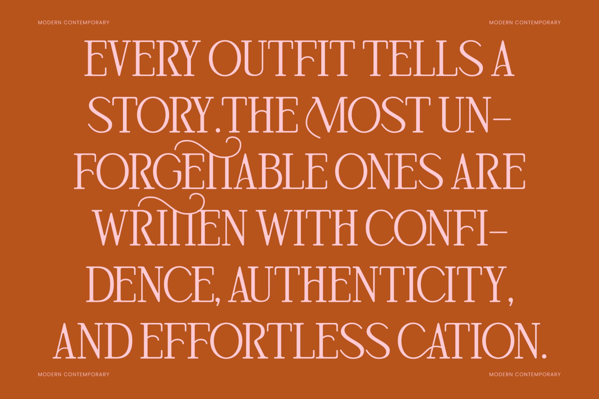 Preview 5 for The Markowe - Modern Contemporary Serif