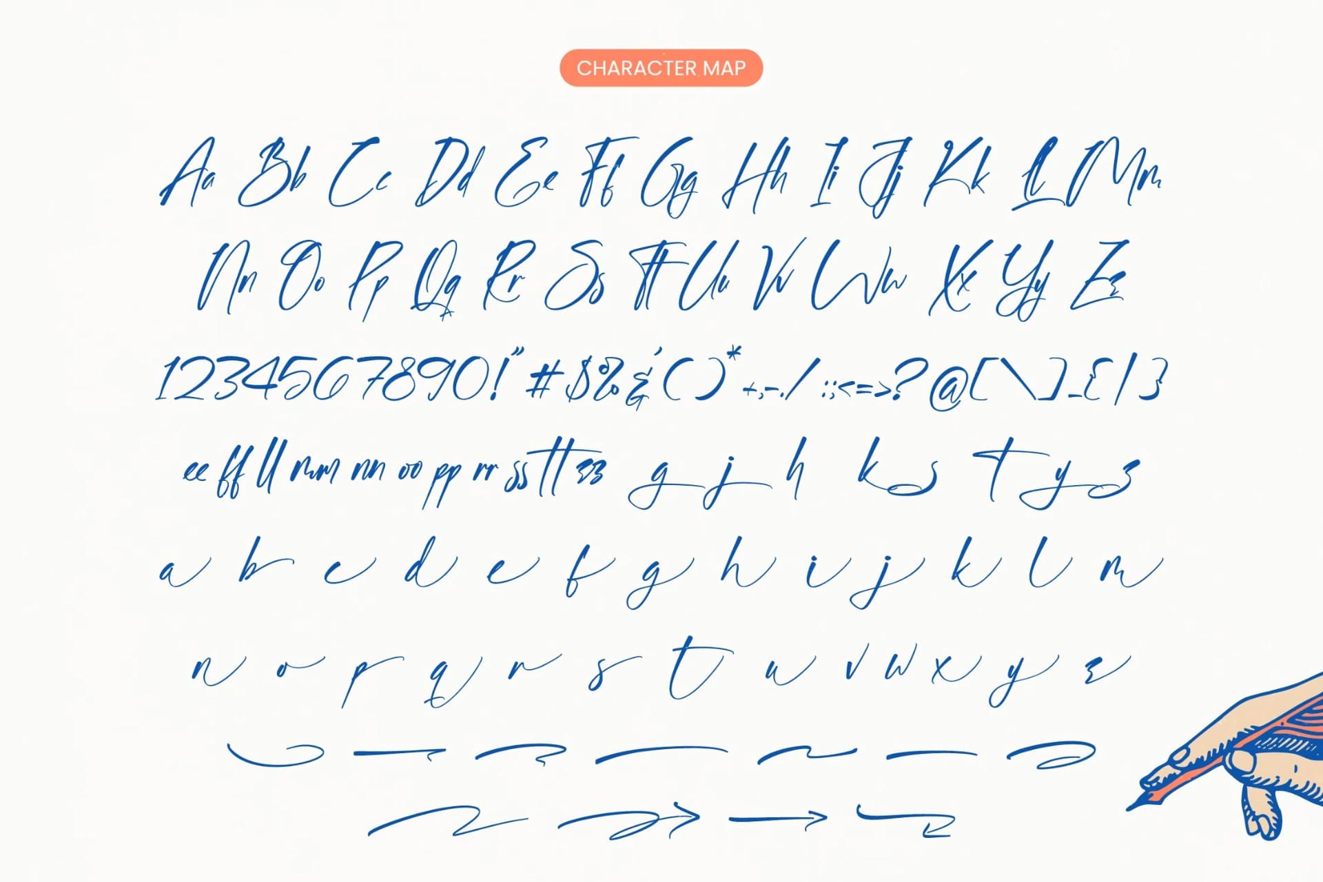 Preview 6 for Ballersin Chyntia - Modern Handwritten