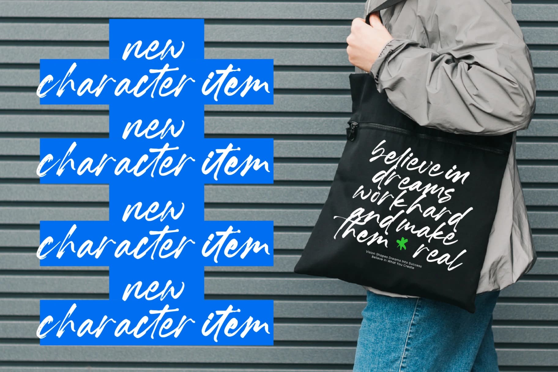 Preview 7 for Lush Windson - Display Brush Font