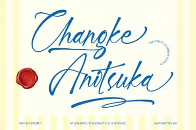 Changke Anitsuka - Handwritten Ink