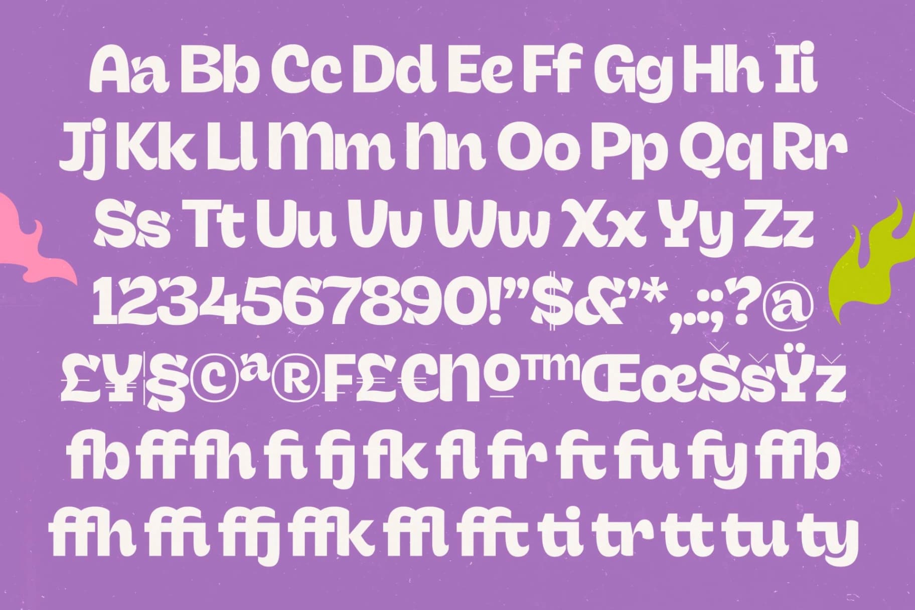 Preview 7 for Wacky - Sans Serif Display Font