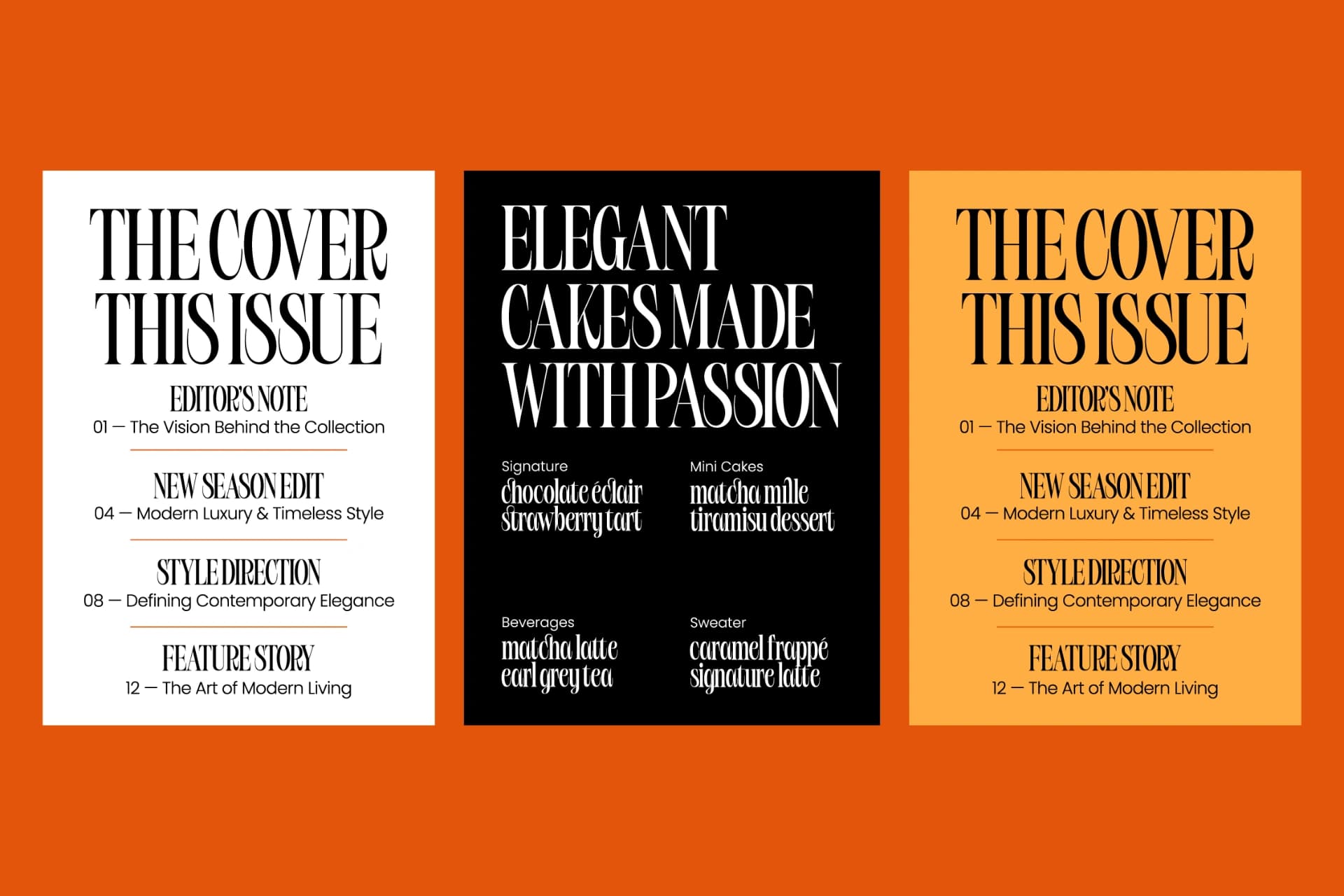 Preview 2 for Bargckiss - Contemporary Serif Display Font