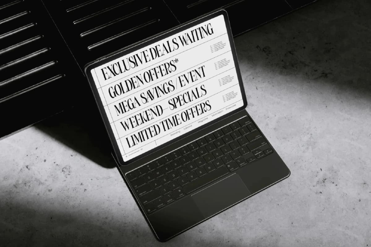 Bargckiss - Contemporary Serif Display Font font preview 9