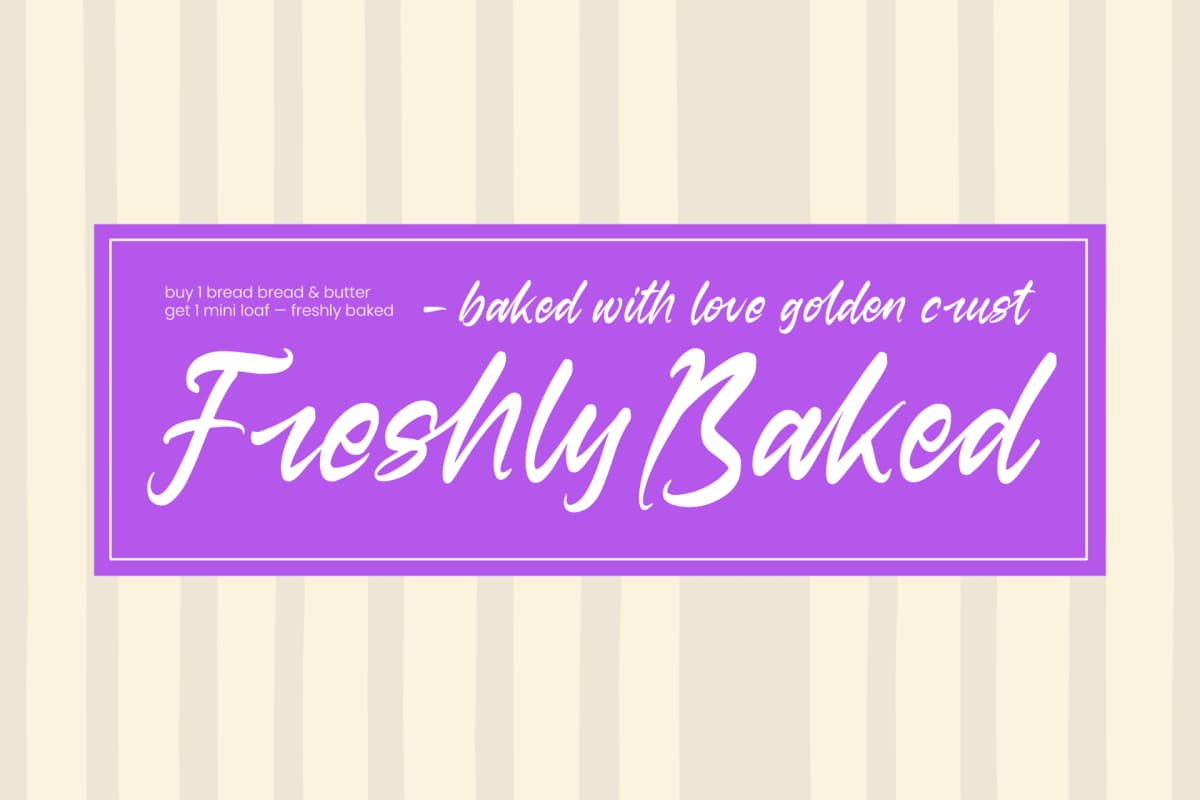 Preview 6 for Butter Rolling - Natural Handwritten
