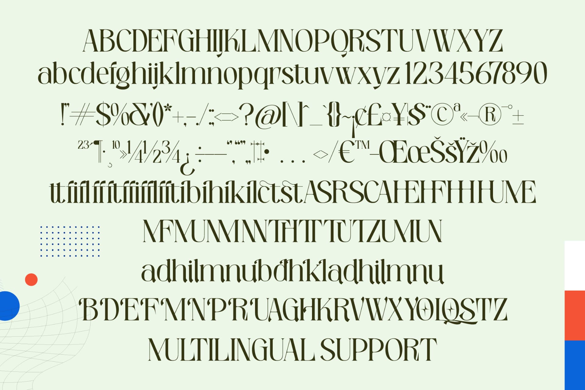 Preview 10 for Calimurnia - Collection Modern Display Serif