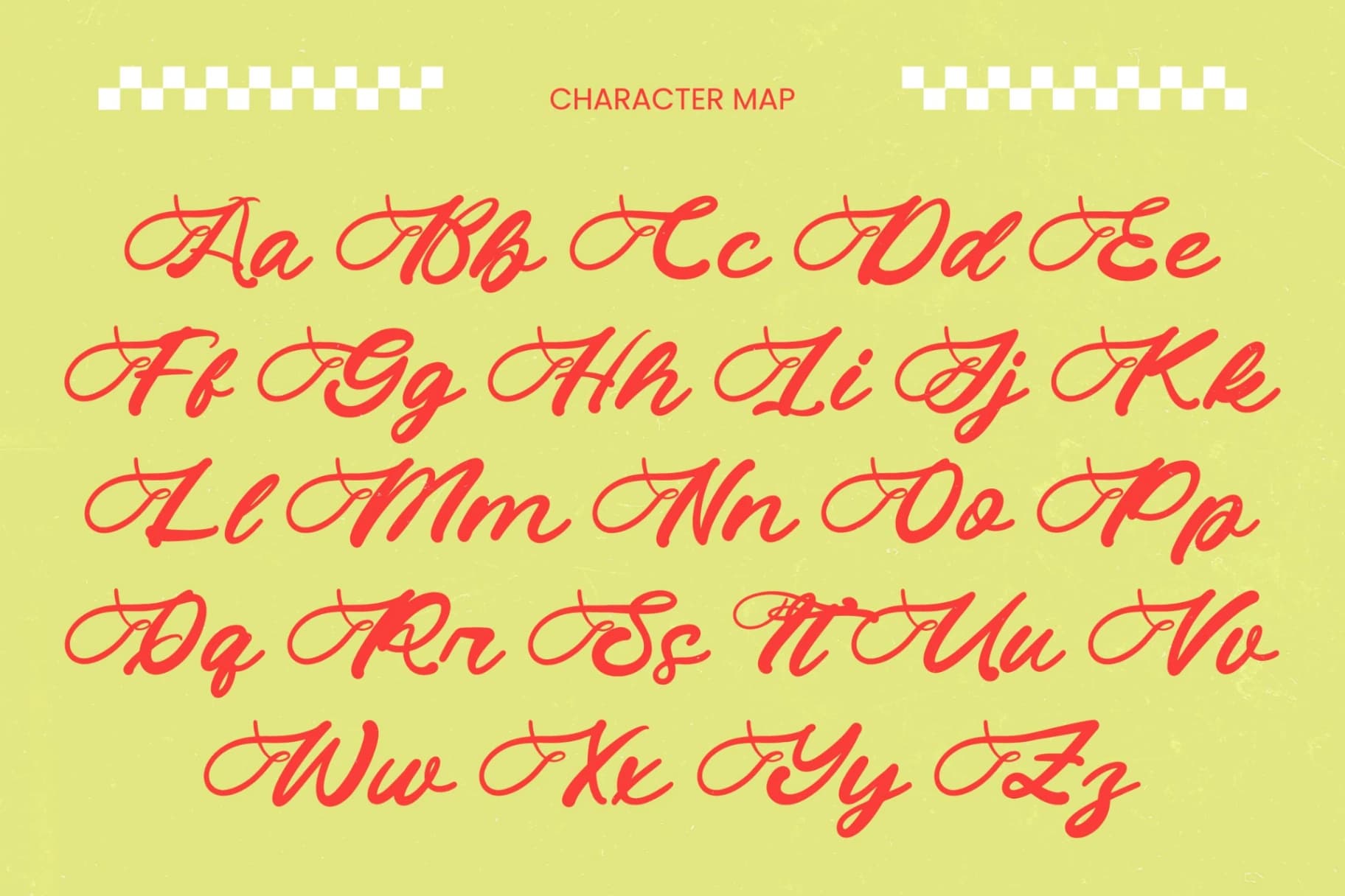 Preview 8 for Gintav - Bold Calligraphy Font
