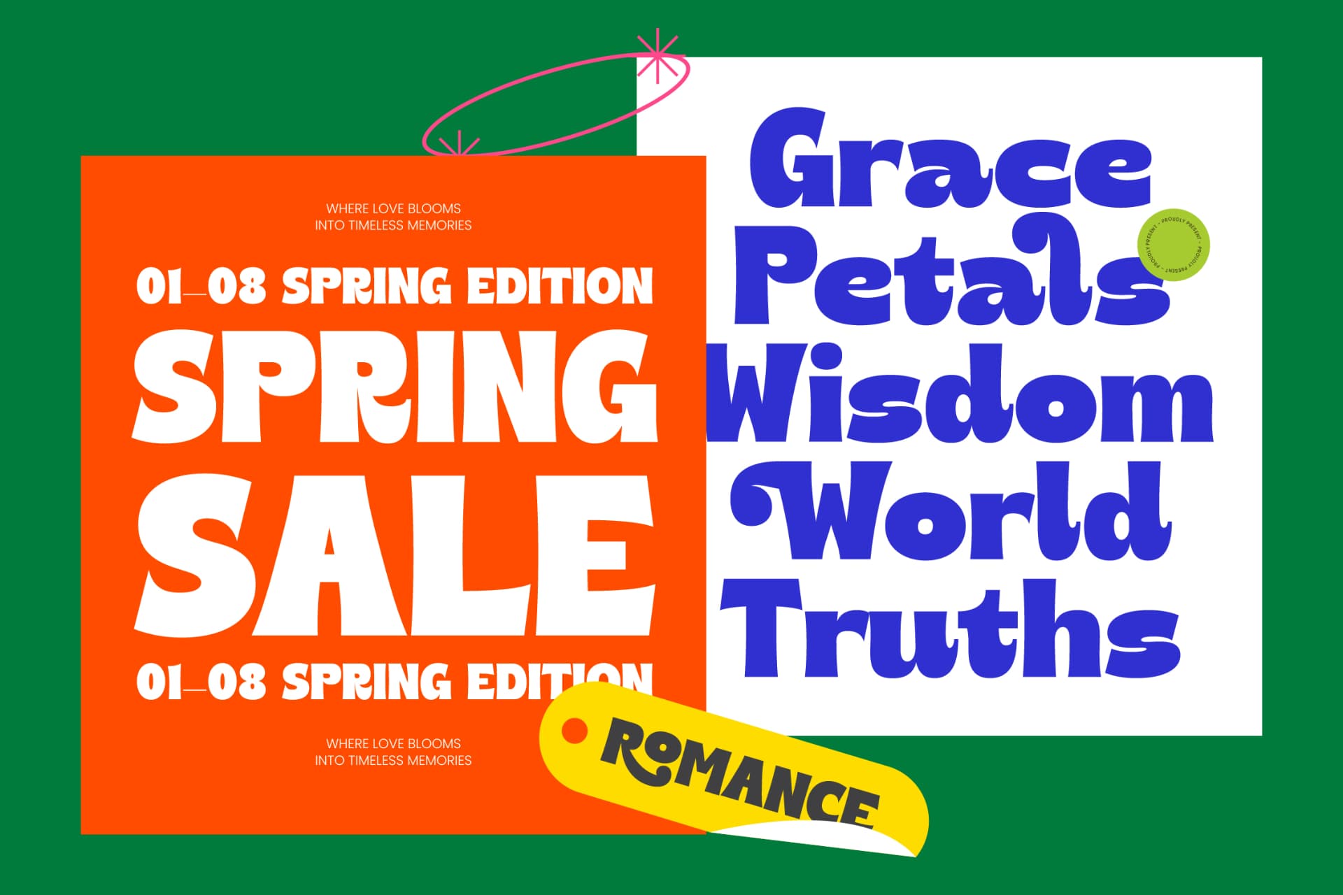 Preview 2 for Retro Masters - New Bold Display Sans