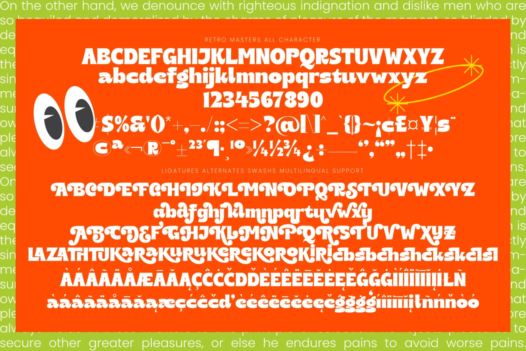 Preview 10 for Retro Masters - New Bold Display Sans