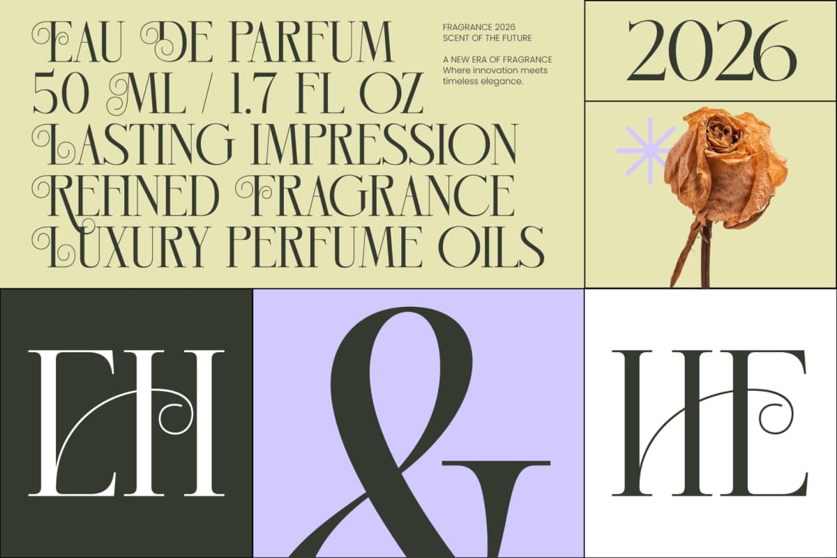 Hidden Midnight - Modern Elegant Serif font preview 7