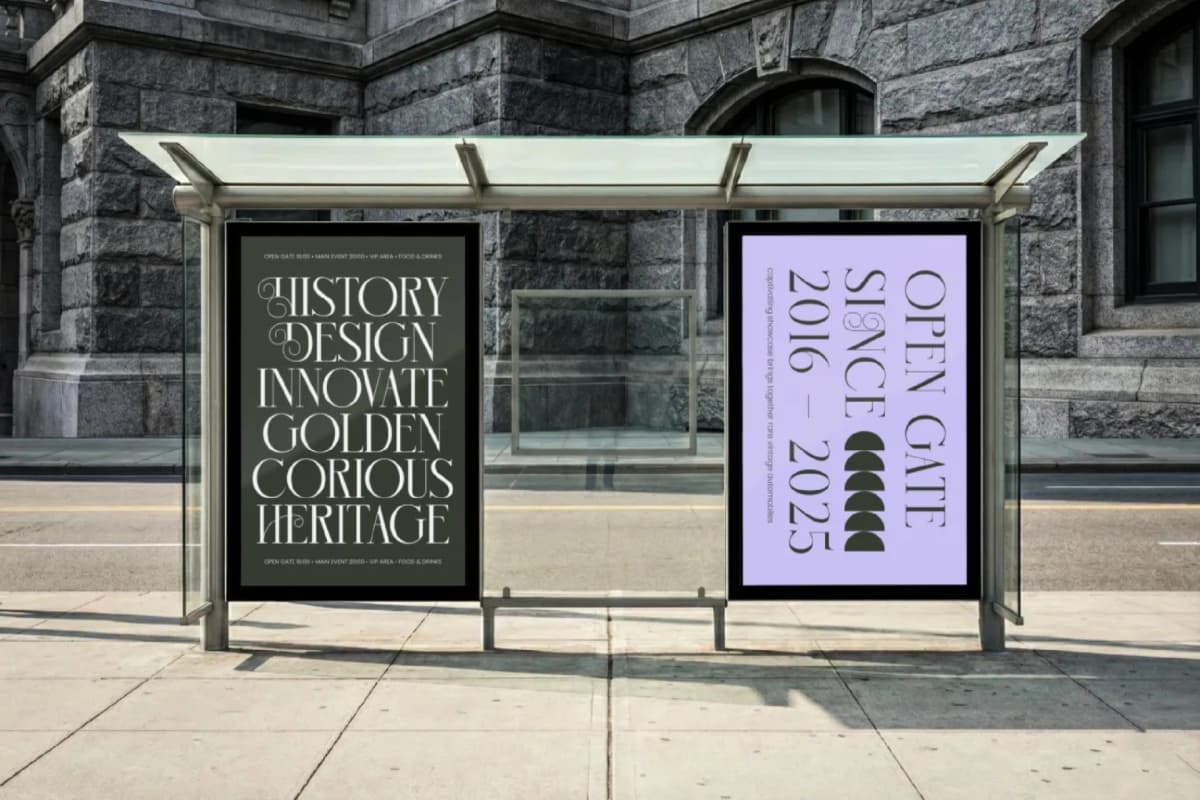 Hidden Midnight - Modern Elegant Serif font preview 4