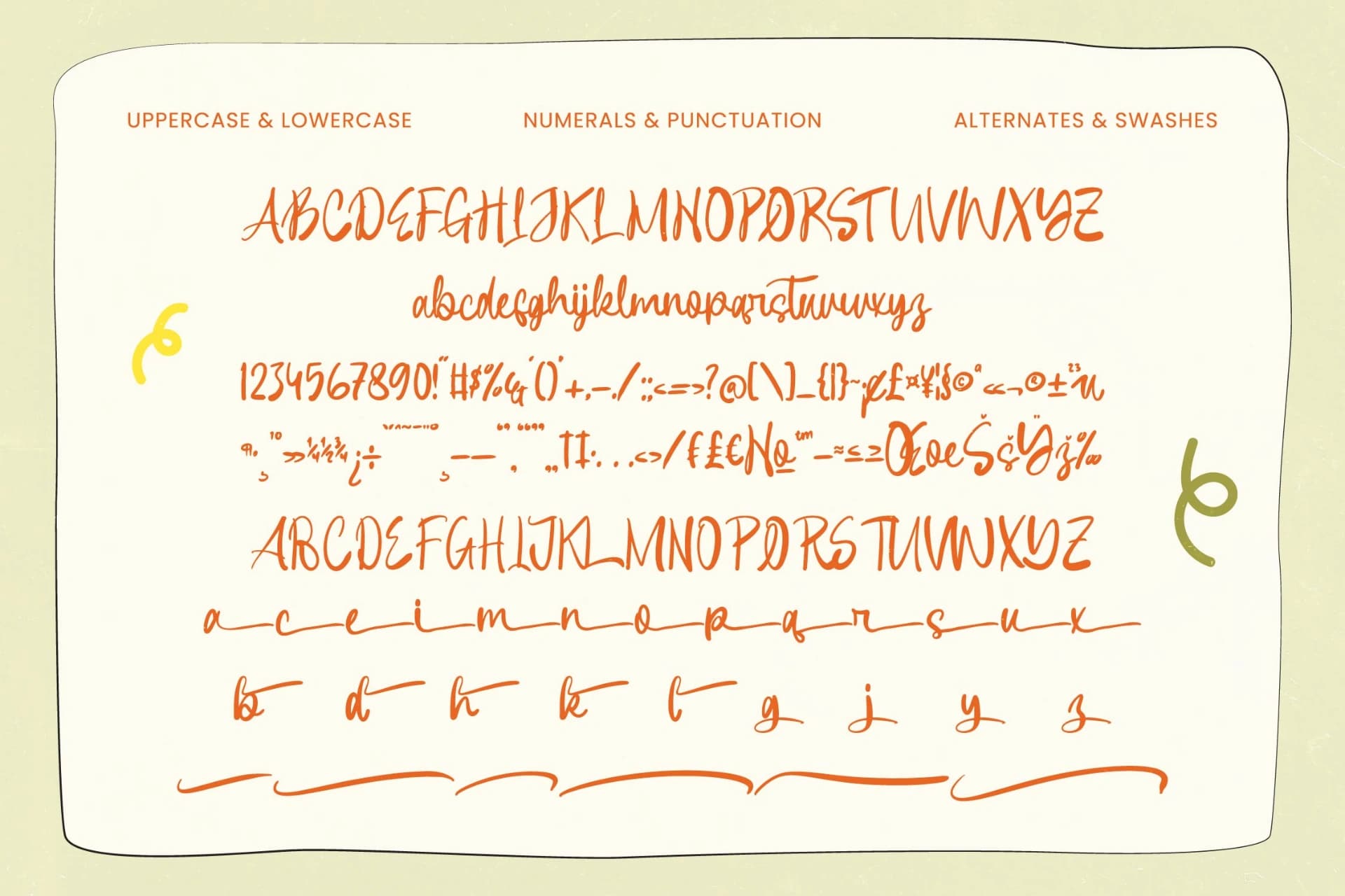 Preview 8 for Backbudys - Handwritten Ink Font