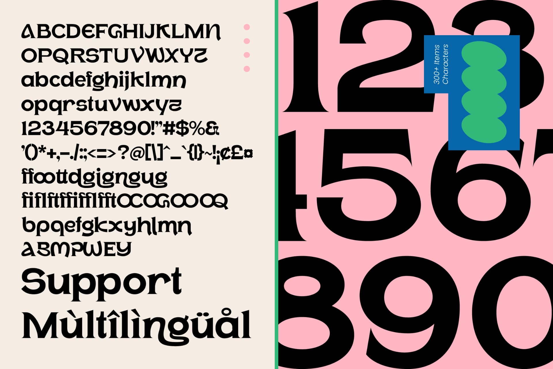 Preview 10 for Glitch Menalog - Display Serif