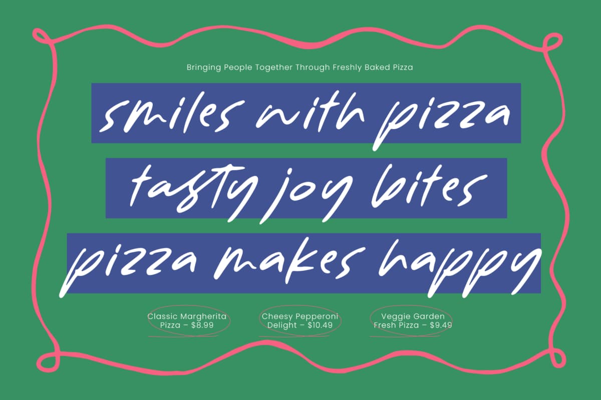 Golden Tomorrow - Notes Handwritten Font font preview 7