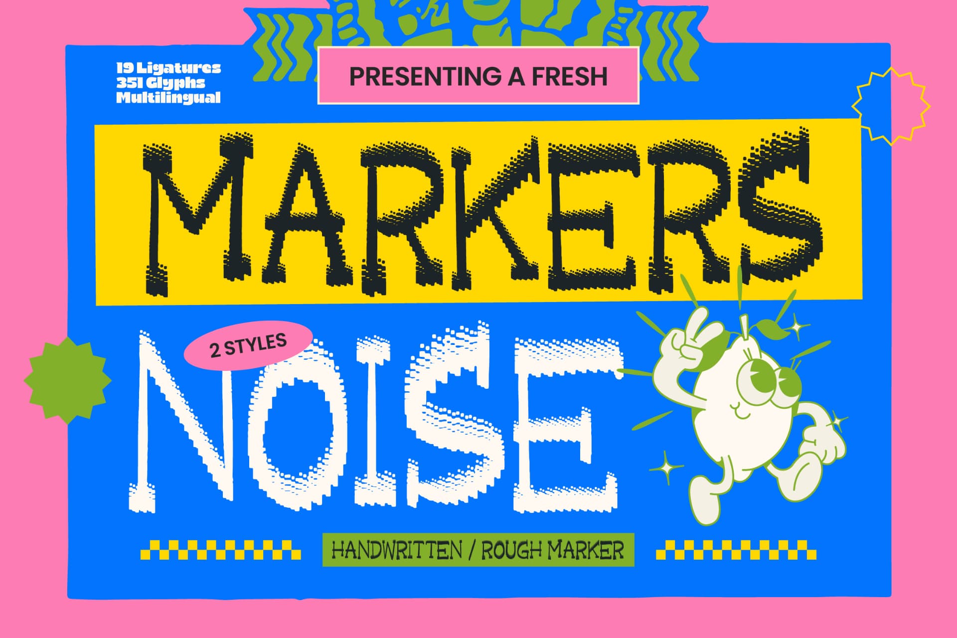 Preview 1 for Markers Noise - Handwritten Rough Marker