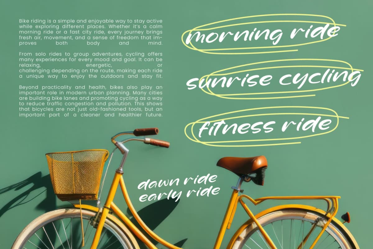 Charm Stories - Modern Handwritten font preview 8