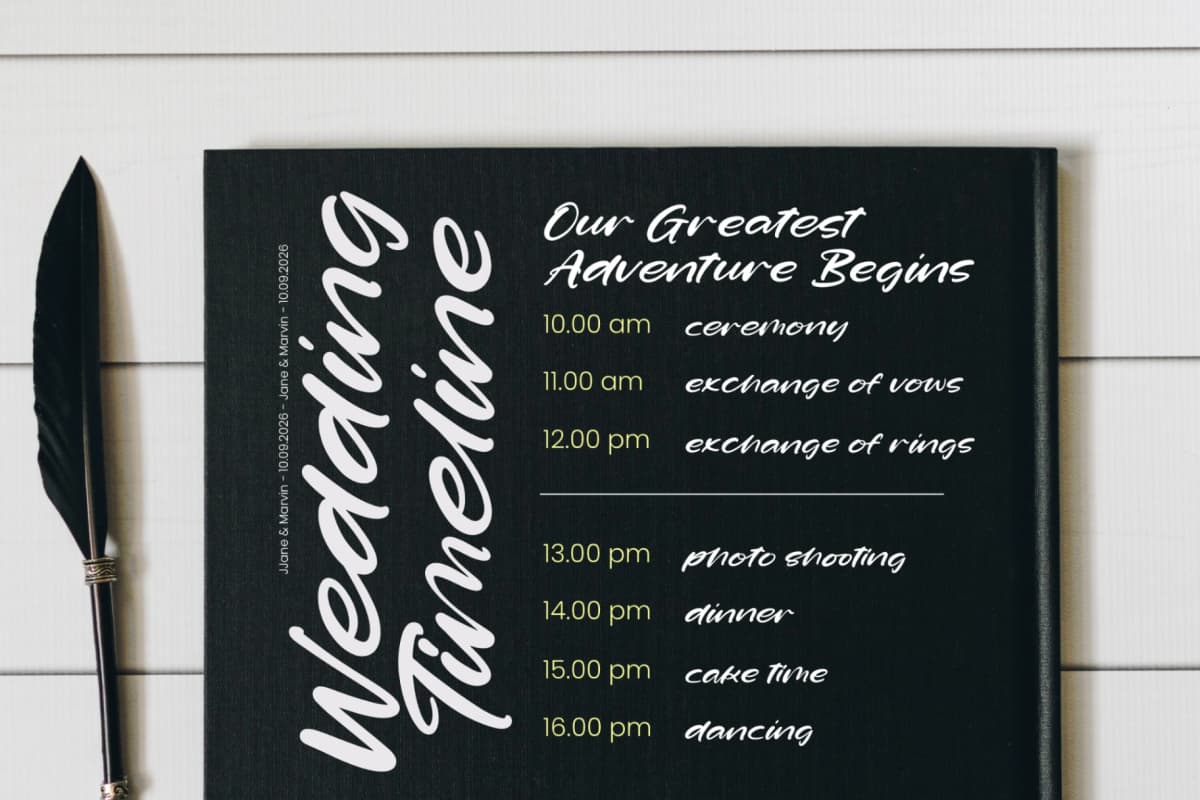 Charm Stories - Modern Handwritten font preview 9