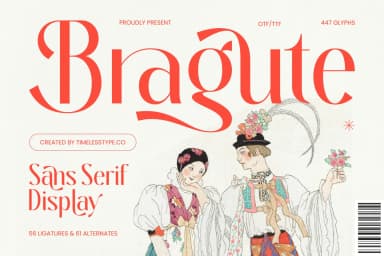 Bragute - Sans Serif Display