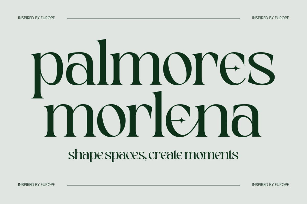 Velogira - Modern Contrast Fashion Serif font preview 3