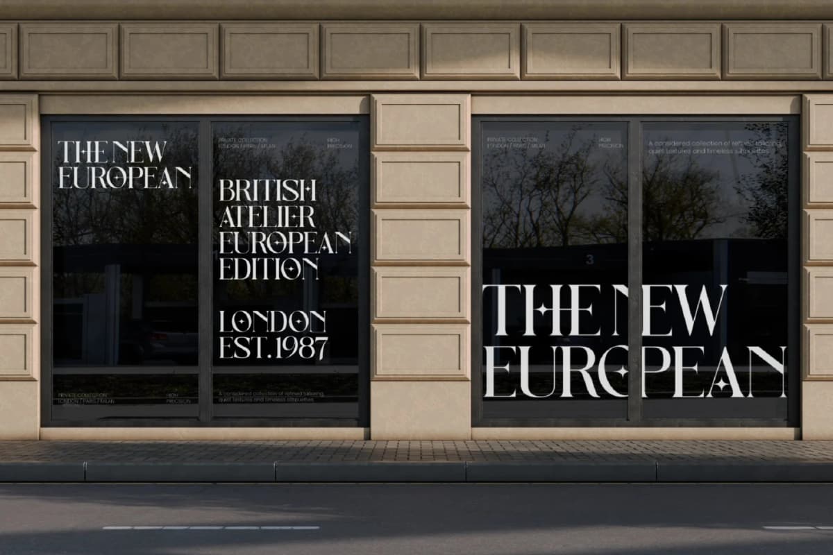 Velogira - Modern Contrast Fashion Serif font preview 5