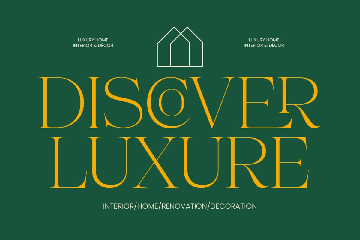 Cednight - High-Contrast Modern Serif font preview 6