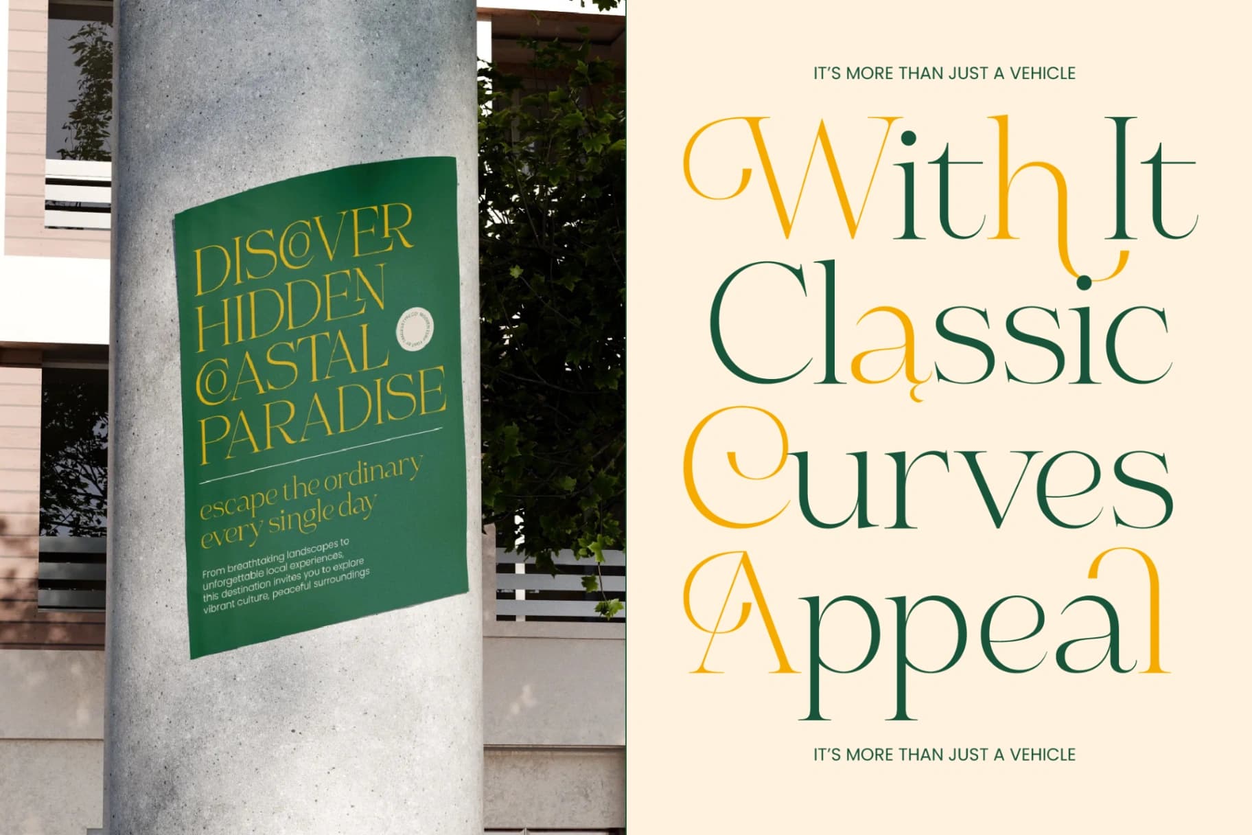 Preview 8 for Cednight - High-Contrast Modern Serif