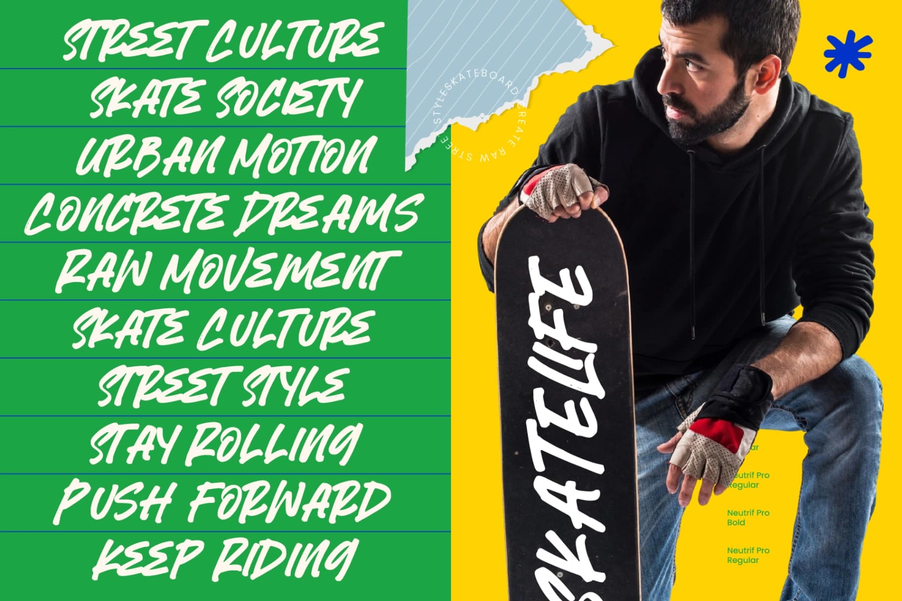 Preview 2 for Sark Rebels - Display Brush Font