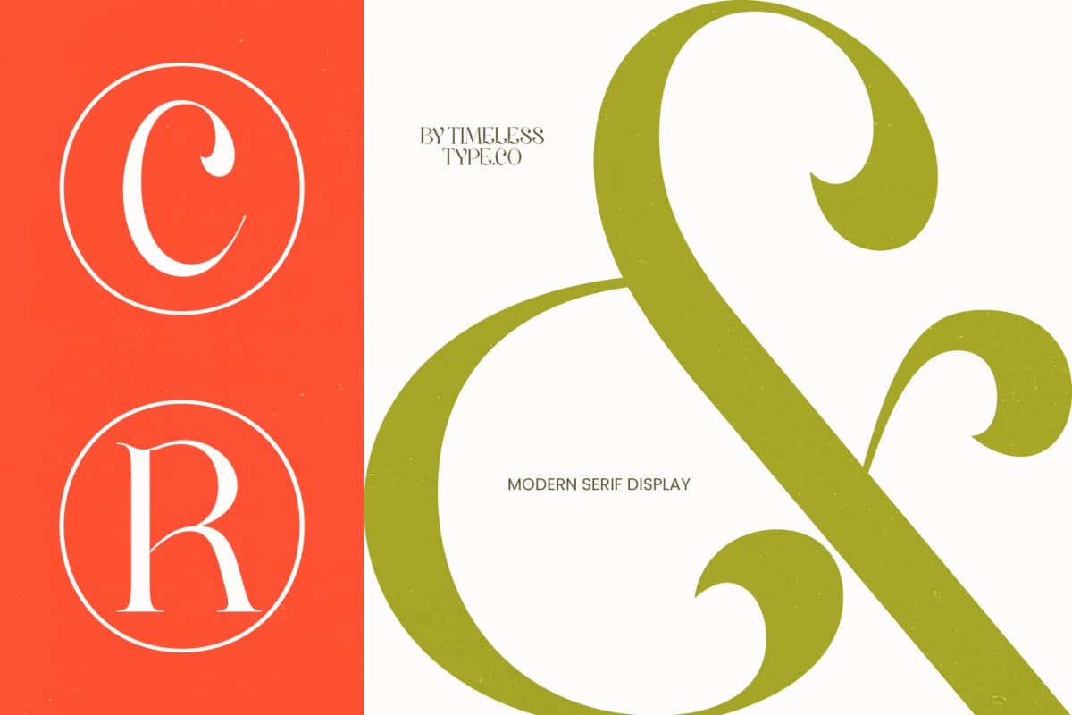 Lerukay - Modern Luxury Serif font preview 6
