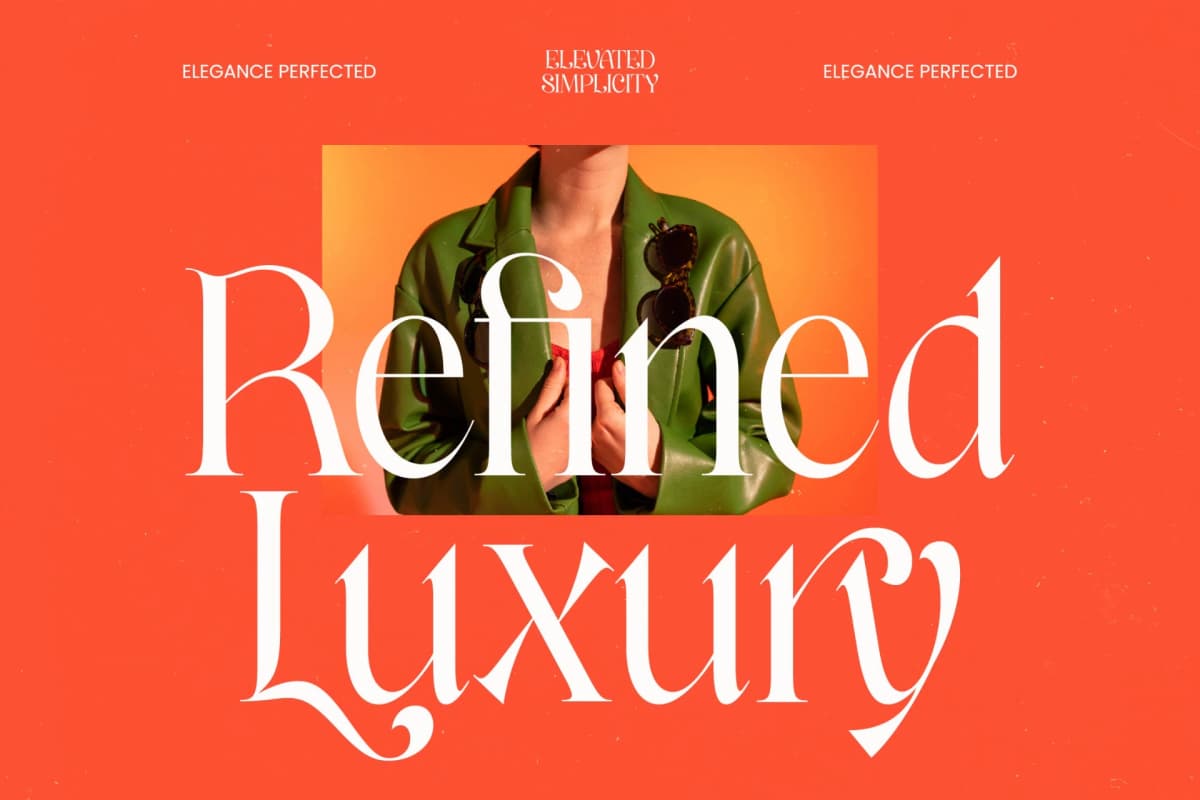Lerukay - Modern Luxury Serif font preview 8