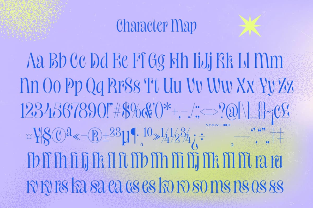 Hakons - Serif Display Font font preview 9