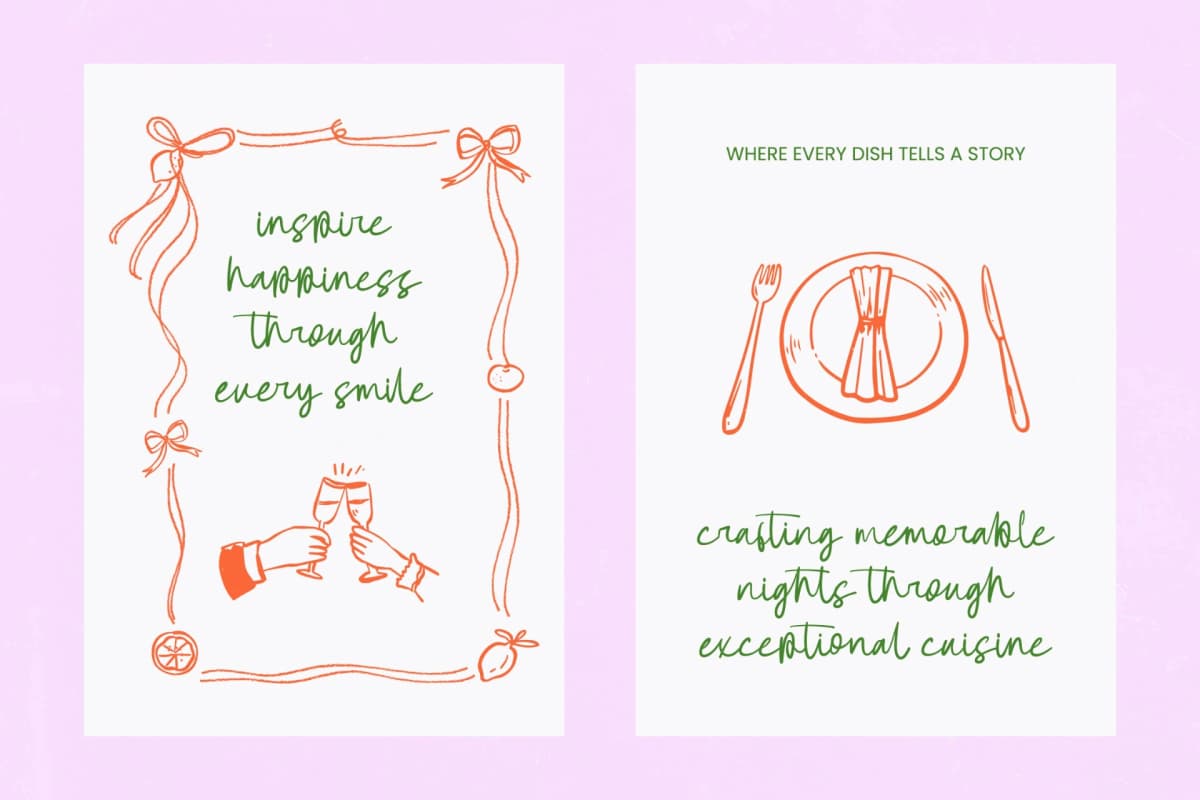 Femhitary - Bold Handwritten Font font preview 6