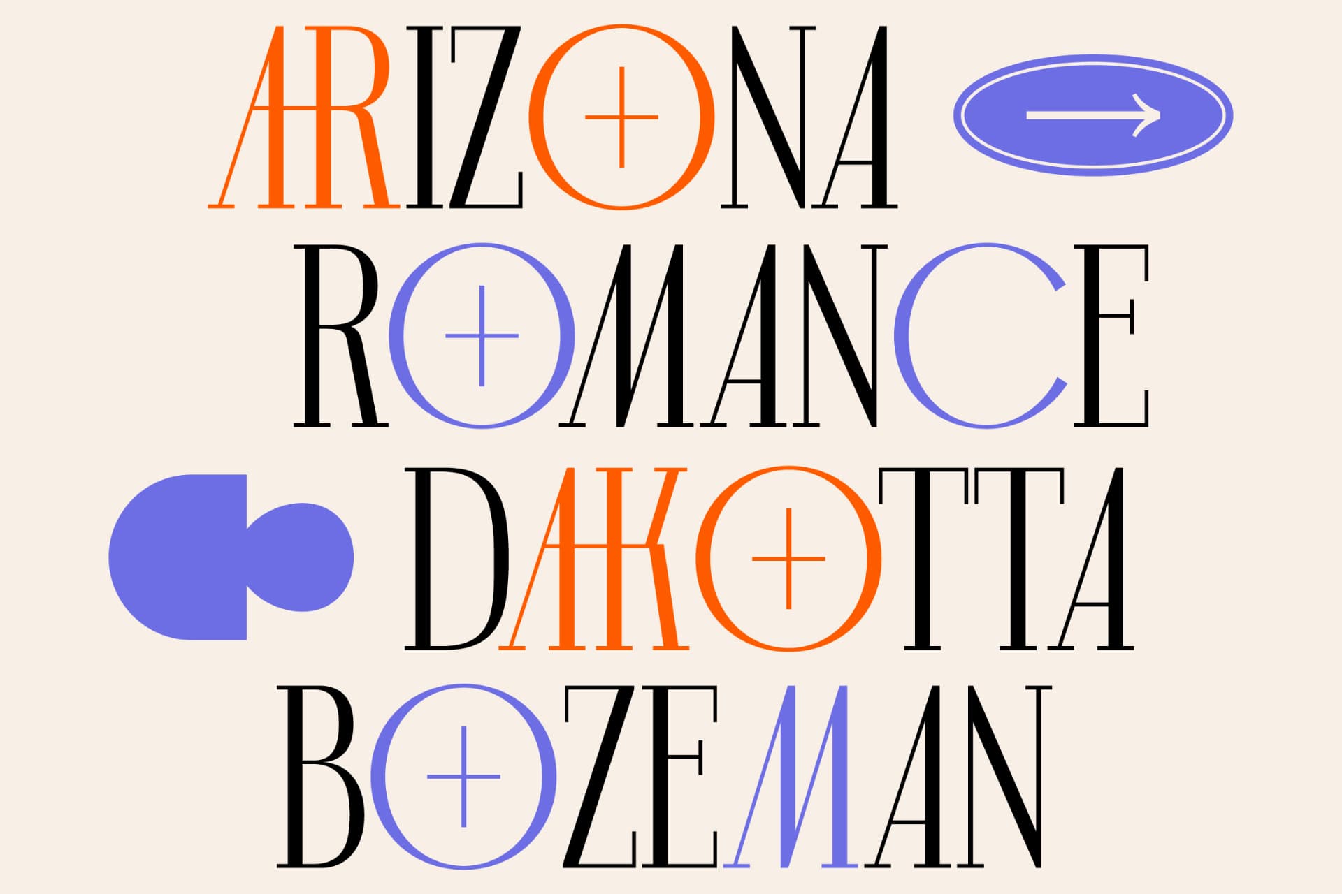 Preview 9 for Romance Cubano – High-Contrast Serif