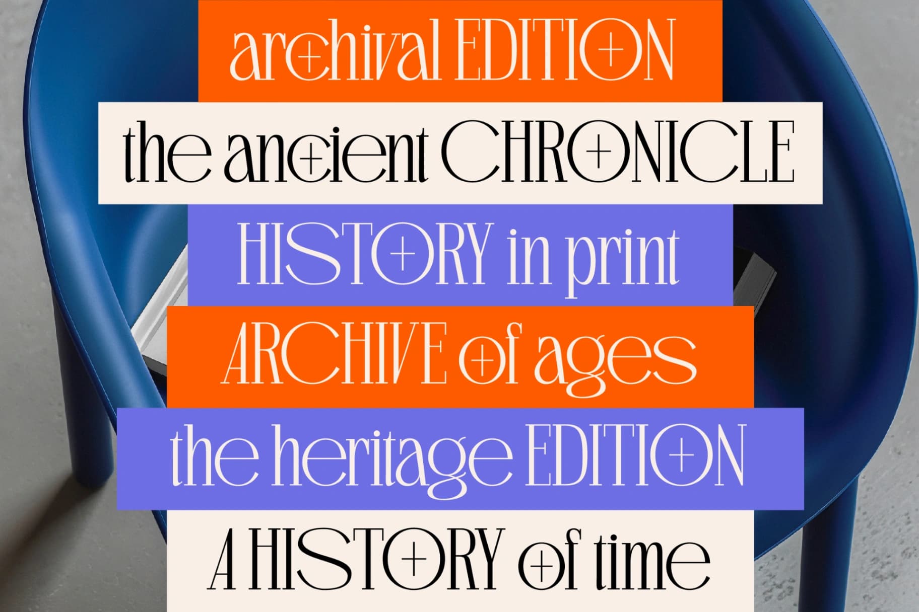 Preview 6 for Romance Cubano – High-Contrast Serif