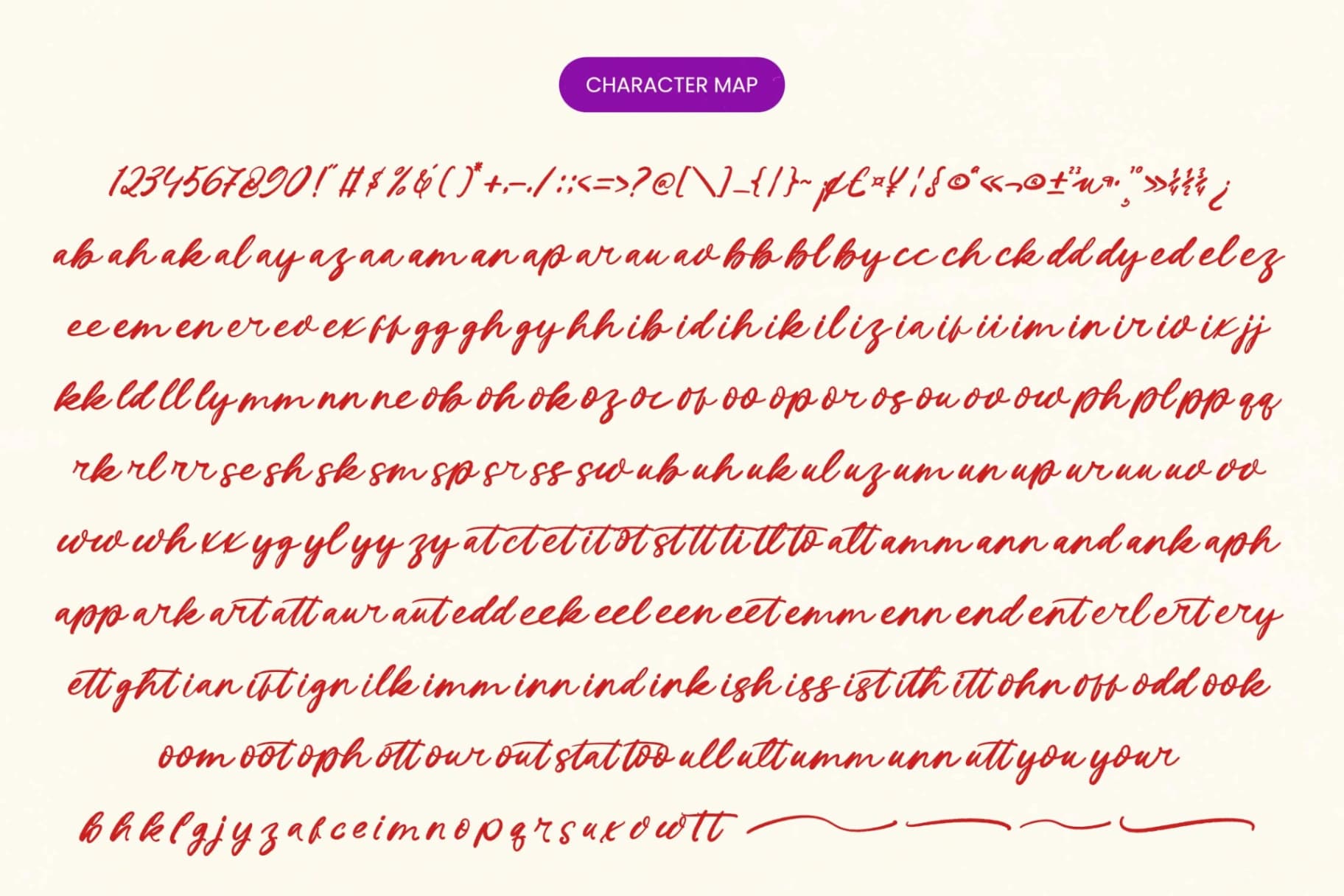 Preview 10 for Bentaris - Handwritten Ink Font