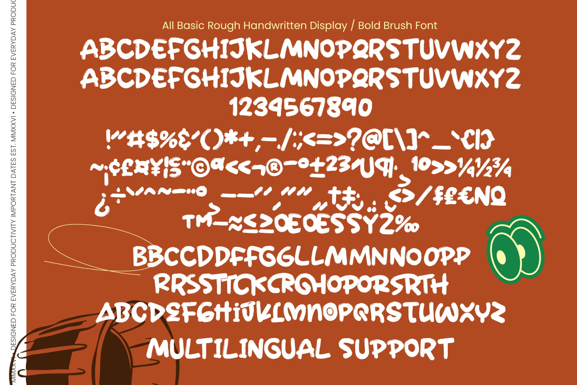 Preview 10 for Rough City Markers - Bold Brush Font