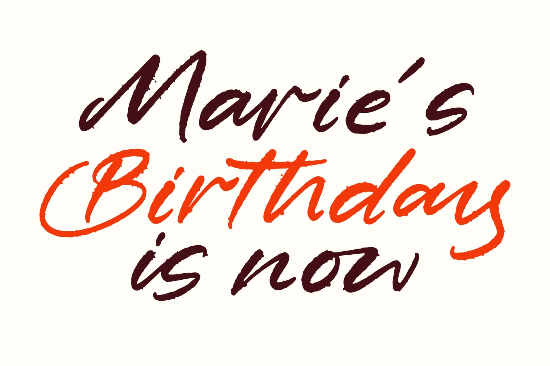 Preview 4 for Golden Petals - Brush Font Calligraphy