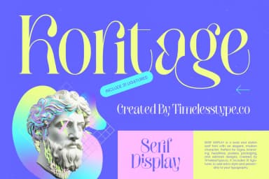 Koritage – Modern Serif Display