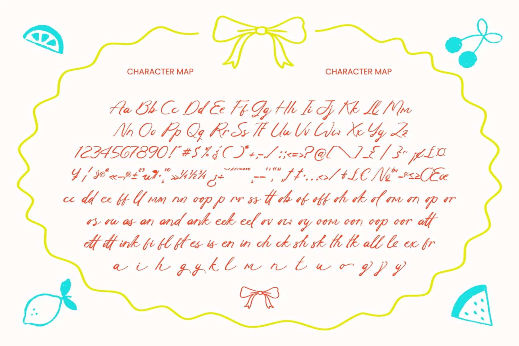 Preview 9 for Jychoonle - Handwritten Brush Font